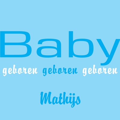 Baby geboren