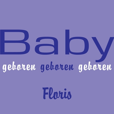 Baby geboren